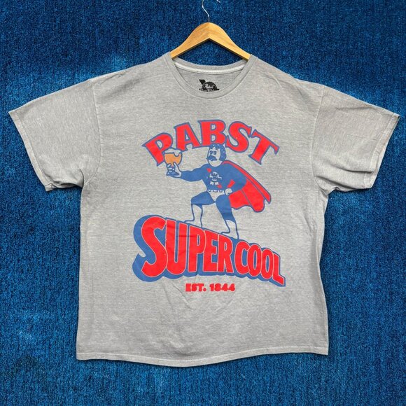 Pabst Blue Ribbon Pabst Supercool Est 1844 Oversized T-Shirt Size M/L - Picture 1 of 4